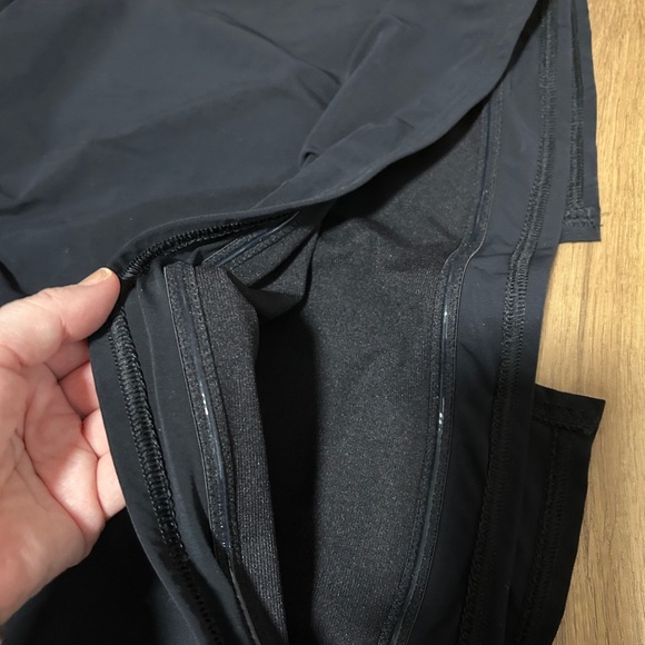 Lands' End Black SWIM Top with Gold Accent - Picture 7 of 9